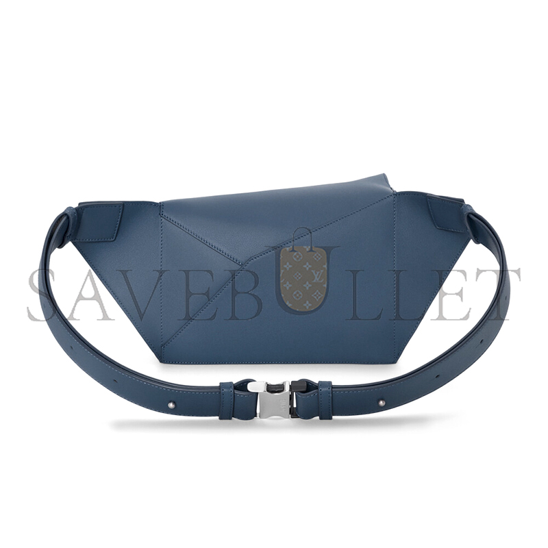 LOEWE SMALL PUZZLE EDGE BUMBAG IN CLASSIC CALFSKIN B510SEBX02 (24*16*10.5cm)